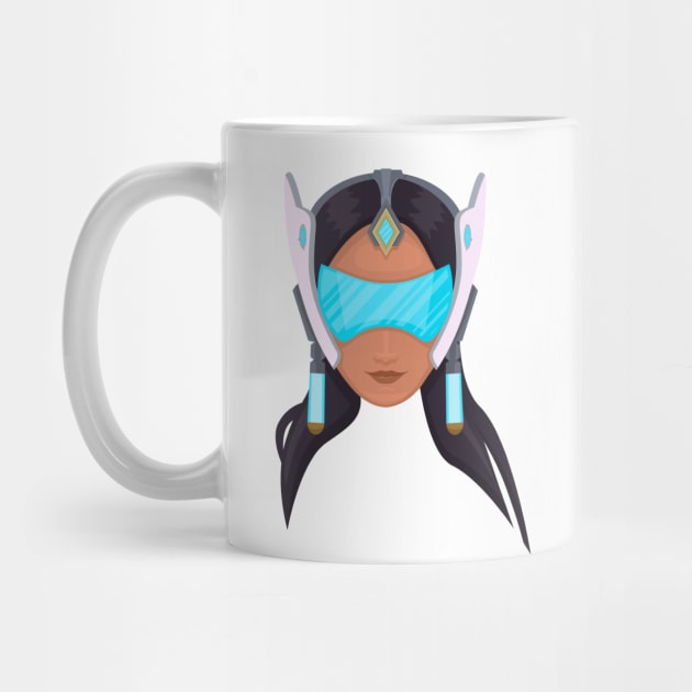 Symmetra minimalist by Mellamanpel